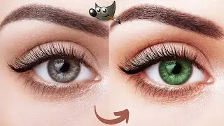 Change Eye Color in Gimp
