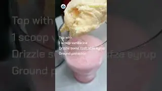 REFRESHING rooh afza Milkshake🥤 |rose syrup Milkshake |rose sharbat shake |rooh afza shake #Shorts