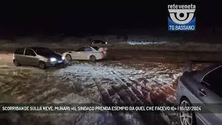 SCORRIBANDE SULLA NEVE, MUNARI: «IL SINDACO PRENDA ESEMPIO DA QUEL CHE FACEVO IO» | 10/12/2024