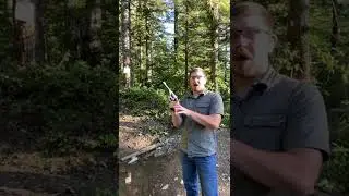 Webley MkVI, First Shots #shorts #webley