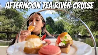 We Found the BEST Afternoon Tea in England! ☕🍰 | Oxford River Cruise Vlog