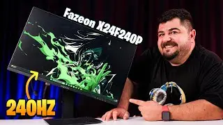 👉 TR'nin F/P 240Hz Gaming Monit&ouml;r&uuml;! FAZEON X24F240P İnceleme | 0.5ms Fast IPS, HDR10