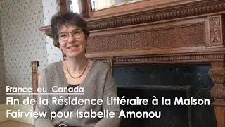 Isabelle Amonou en r&eacute;sidence litt&eacute;raire &agrave; la Maison Fairview