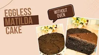 The VIRAL Matilda CHOCOLATE Cake recipe! 🍫 Eggless, without OVEN and super Tasty!