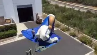 How to Install a Giant Advertising Balloon, Football Player Inflatable, Outdoor Inflatable