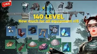 Undawn | 140 lvl Equipment Required Materials And List #undawn #survivalgame