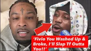 21 SAVAGE CRASHES OUT On Fivio Foreign For ATTACKING His STREET CREDIBILITY