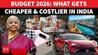 Budget 2026 Price Alert: Full List Of Items That Got Cheaper & What Got Costlier | India | Watch