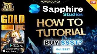 [LIVE] Tutorial: How to Buy SST Token Example - Sapphire Studios/Gold Inc.