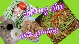 (#27)Adobong Sitaw with Giniling/ String Beans with Ground beef