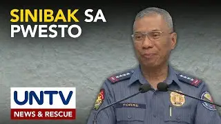 Gen. Nicolas Torre III, tinanggal sa pwesto bilang PNP Chief