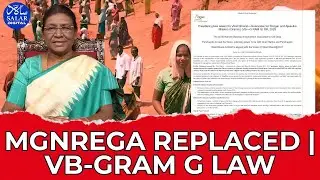 VB-GRAM G Becomes Law as President Approves New Rural Employment Framework