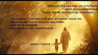 01r février - « La seule manière d’avancer dans ce monde. » - Un moment avec Jésus