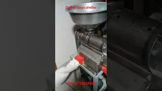 Coffee beans sheller machine