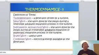 Thermodynamics 2 Actual Rankine Cycle, Power cycle 3