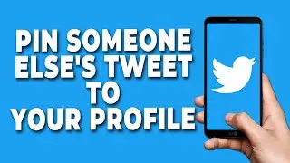 How to pin someone else's tweet to your twitter