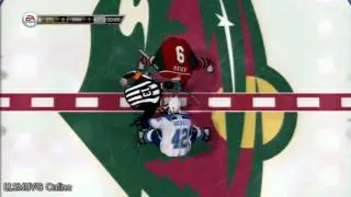 NHL 13 gameplay online STL vs MIN (Extortion346)