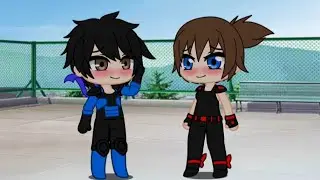 Jaime asks Traci on a date. Gacha DC my au (Blue beetle/Jaime x Traci 13)