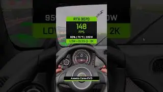 RTX 3070 VS Assetto Corsa EVO: Graphics Showdown #assettocorsa #rtx #nvidia #foryou #fypシ #3070