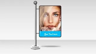 Image Display Stand PowerPoint Template