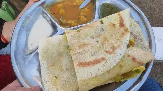🔥 Crispy Dosa Making | Street Style South Indian Dosa Recipe You Must Try!#viral #love #share #sidhi