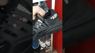 Found nike Air Presto x Off-White only for $15 #thrift #sneakers #nike #offwhite