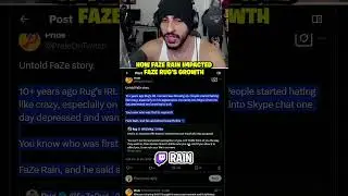How FaZe Rain Changed FaZe Rug's Life
