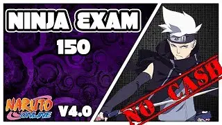 Naruto Online - Ninjapr&uuml;fung/Ninja Exam 150 - Nachtklinge [v4.0 - No Cash]