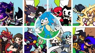 FNF - BLUE POKEMON ENCORE BUT EVERY TURN A DIFFERENT COVER IS USED 🐍