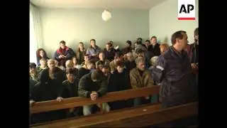 Bosnia - Muslims convicted of murder