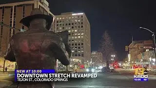 Downtown revitalization nears completion with wider sidewalks and safer streets