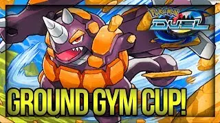 THE GROUND GYM CUP IS HERE! - POKEMON DUEL RANKED GYM CUP BATTLES