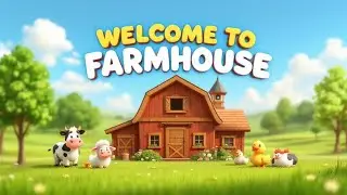 Welcome to Farmhouse 🏡 | Farm Animals Song | Kids Nursery Rhymes 