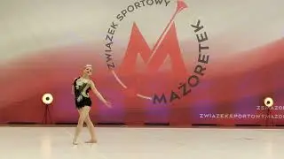 *ZYGZAK Czerwionka-Leszczyny* - Baton acrobatic solo- Racibórz 2024 - Mażoretki
