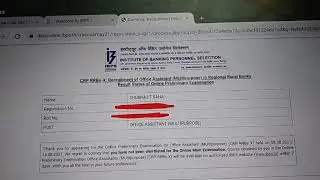 MY IBPS RRB CLERK PRELIMS 2021 SCORECARD😑