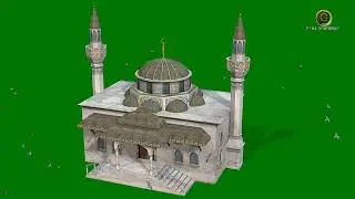 Mosque 2 Green Screen HD