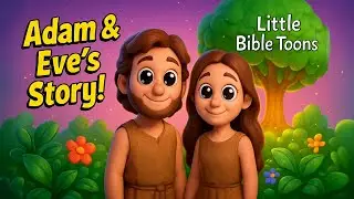 Adam and Eve Cartoon | Little Bible Toons