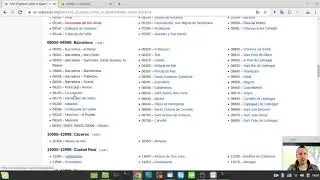 Scraping ALL Spain postal codes | Data extraction tutorial | Python + Requests & BeautifuSoup
