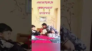 Fun and Learn, Ethu and Papa #shorts #nurseryrhymes #abcd #youtubeshorts #fatherson #baby #reels