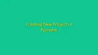 Python | Flask | Pycharm | Create Project In Pycharm