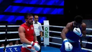 R32 (92+KG) BEGADZE NIKOLOZ (GEO) vs HERNANDEZ MOREJON YORDAN ALAIN (BUL) | IBA Championships 2023