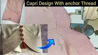 Beautiful capri design | decent capri design 2021 | new stylish capri design cutting and stitching
