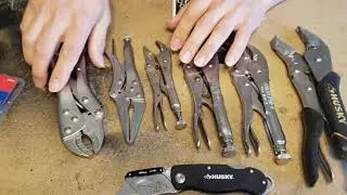 A look at some Locking pliers features and uses