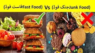 Fast Food Or Junk Food Main Keya Faraq Hai l Fast food & Fast Food  Good Or Bad l is ko kese khayen