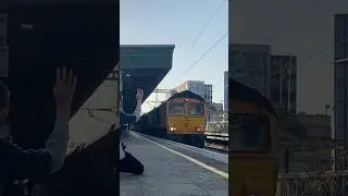 66768 departs Cardiff central with imperial march and extra six tone