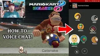 How To Voice Chat In Mario Kart 8 Deluxe!