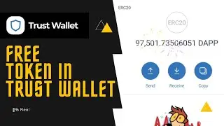 Trust Wallet - 1,00,000 Tokens For Free 🤯 - 💯% Real #crypto