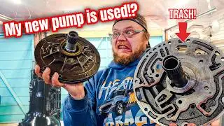 Turbo 400 Transmission pump PROBLEMS!  TH400 rebuild part five!