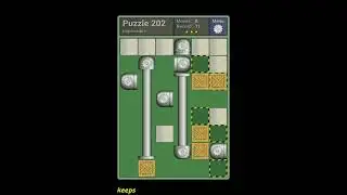 Pushing Machine (Impossible) Level Puzzle 202 - Perfect Solution