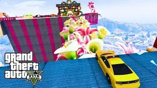 988.675% People Will Love The Flower Path In This Parkour Race In GTA 5 Online 